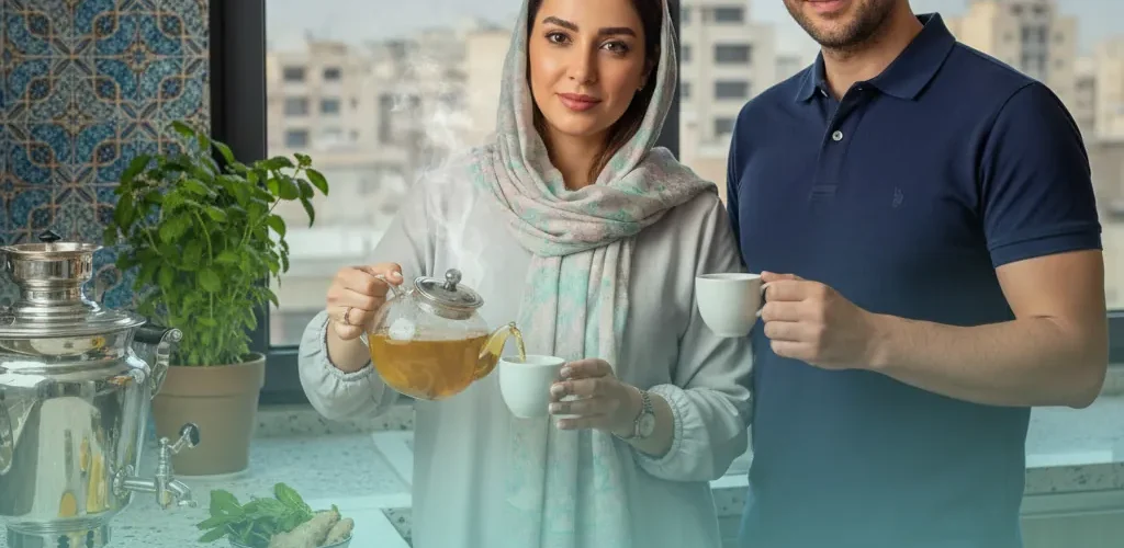 کاهش وزن شکم در 5 روز با زردچوبه و چای