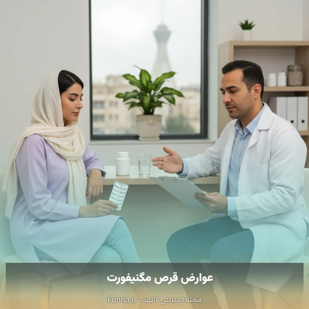 عوارض قرص مگنیفورت