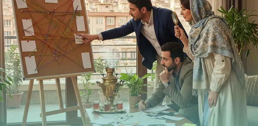 معمای کارآگاهی با جواب