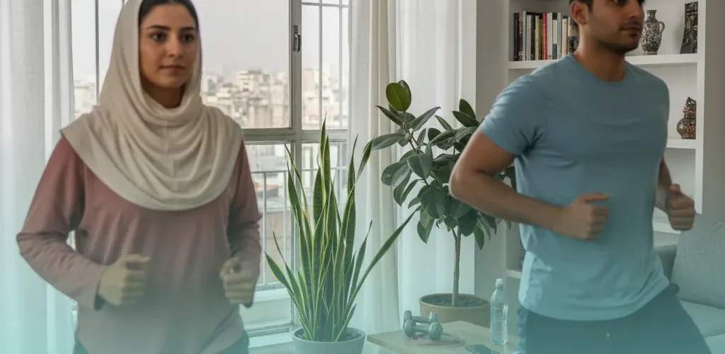 تمرینات HIIT برای لاغری در خانه