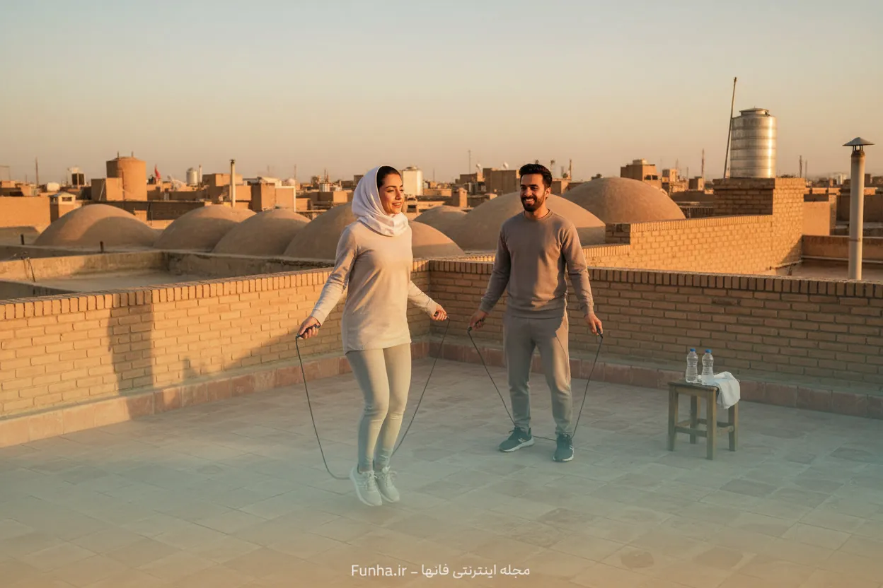 برنامه لاغری با طناب زدن در خانه برای مبتدی تا پیشرفته