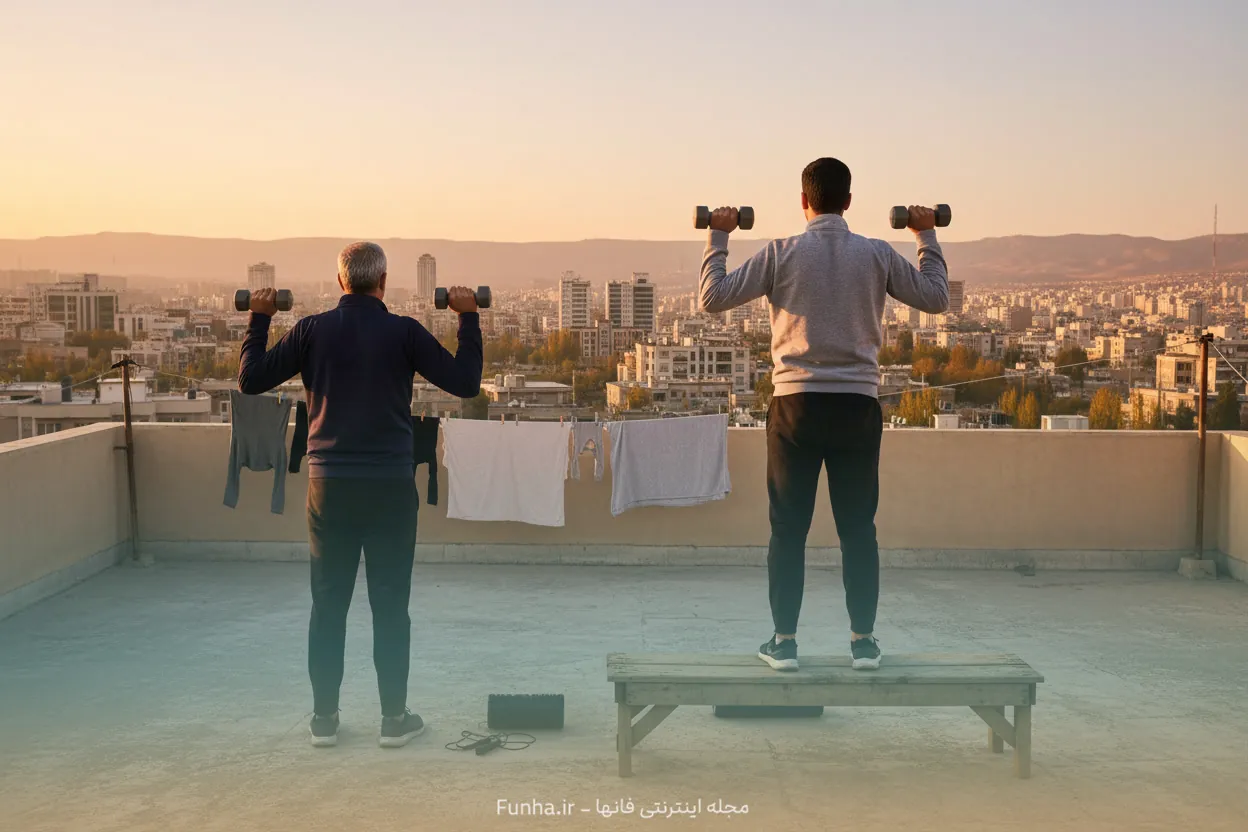 تمرینات لاغری آقایان در خانه بدون تجهیزات