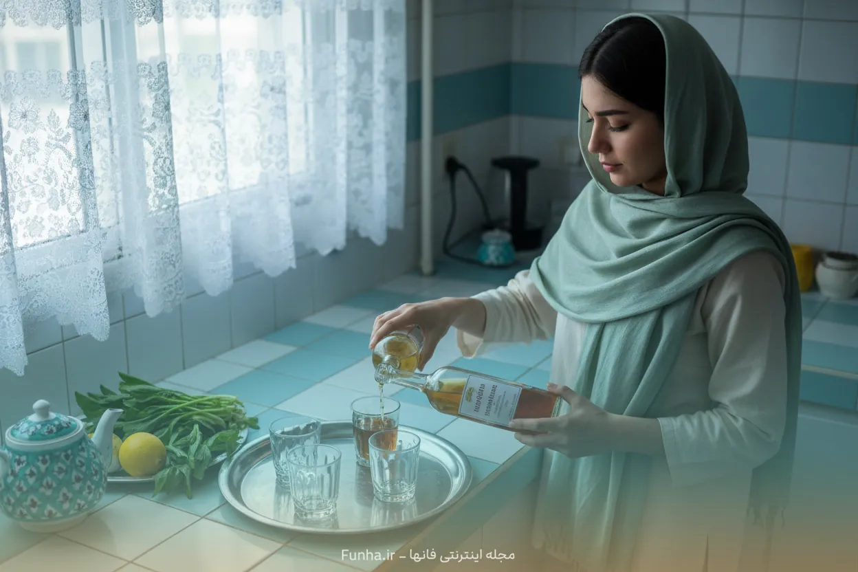 مصرف عرق کاسنی و شاتره ناشتا برای کبد چرب