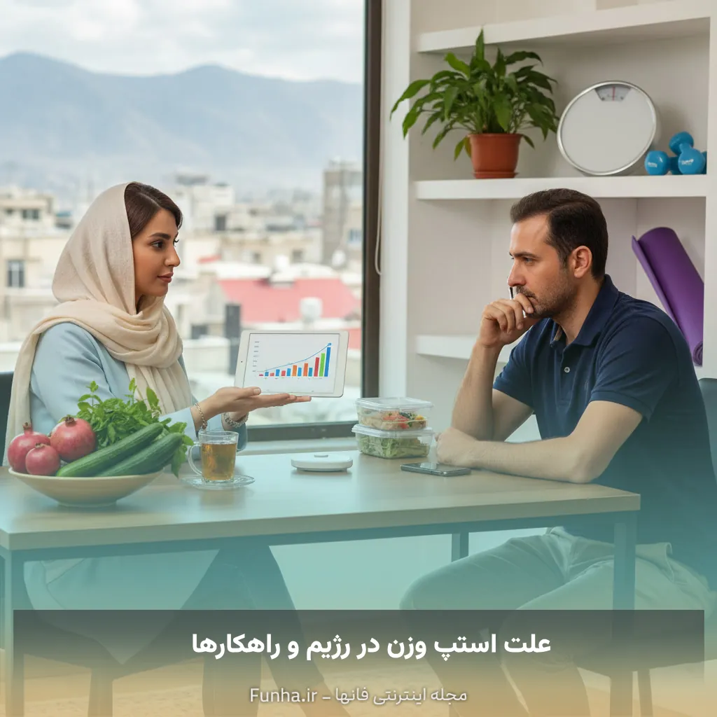 علت استپ وزن در رژیم و راهکارها