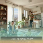 لاغری بعد از زایمان با رژیم و ورزش