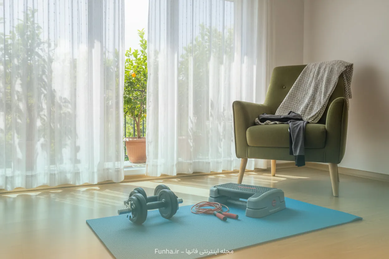 لاغری برای خانم ها در خانه با برنامه غذایی و تمرین