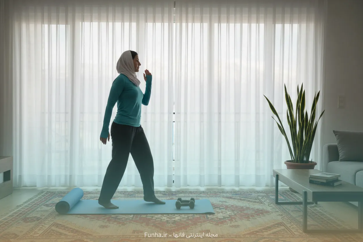 کاهش وزن و لاغری برای خانم ها در خانه با سبک زندگی سالم