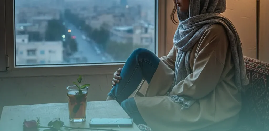 متن سنگین و تیکه دار غمگین و کنایه دار مفهومی