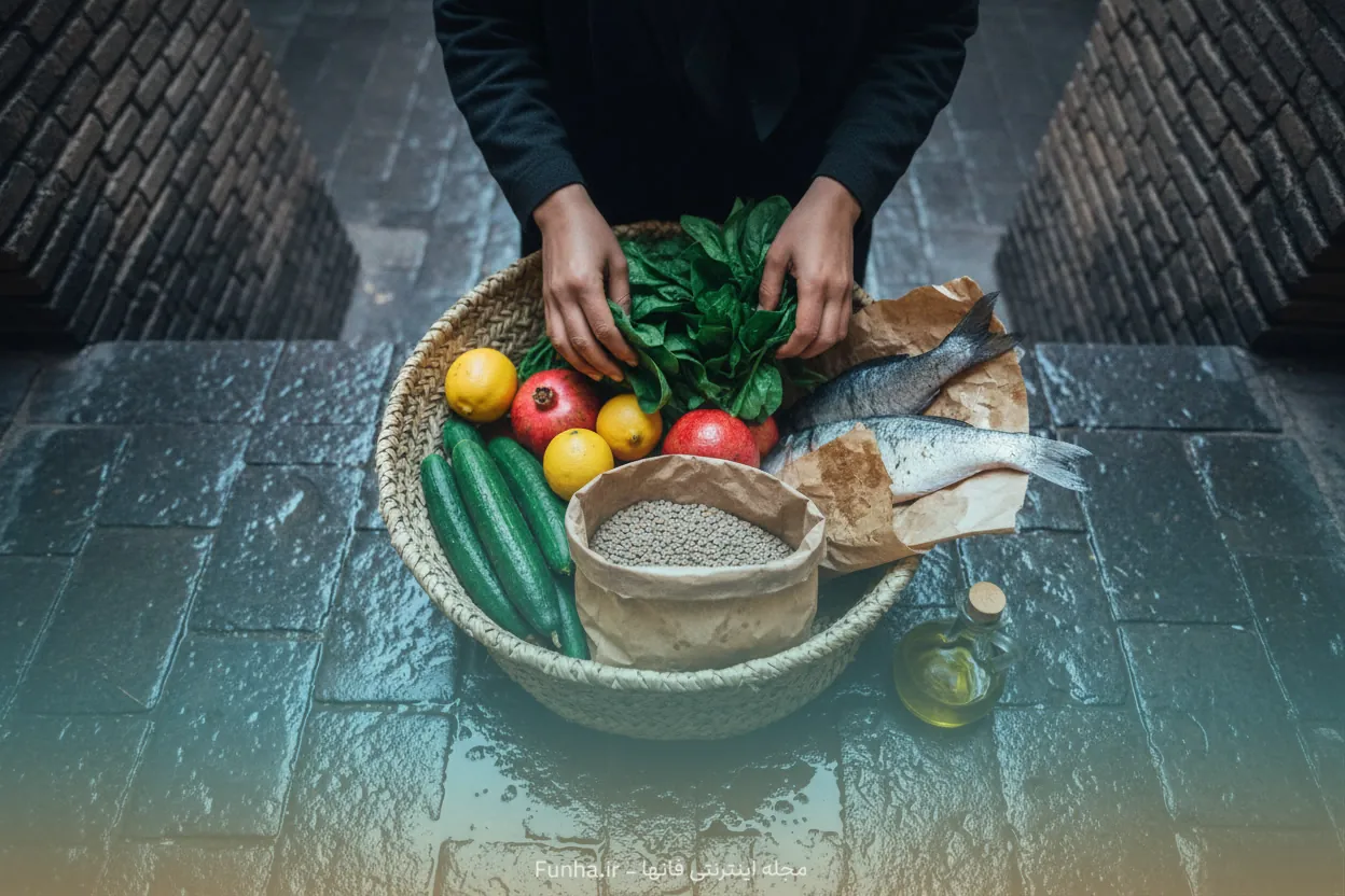 برنامه غذایی لاغری شکم و پهلو؛ اصول چیدمان بشقاب و شروع رژیم