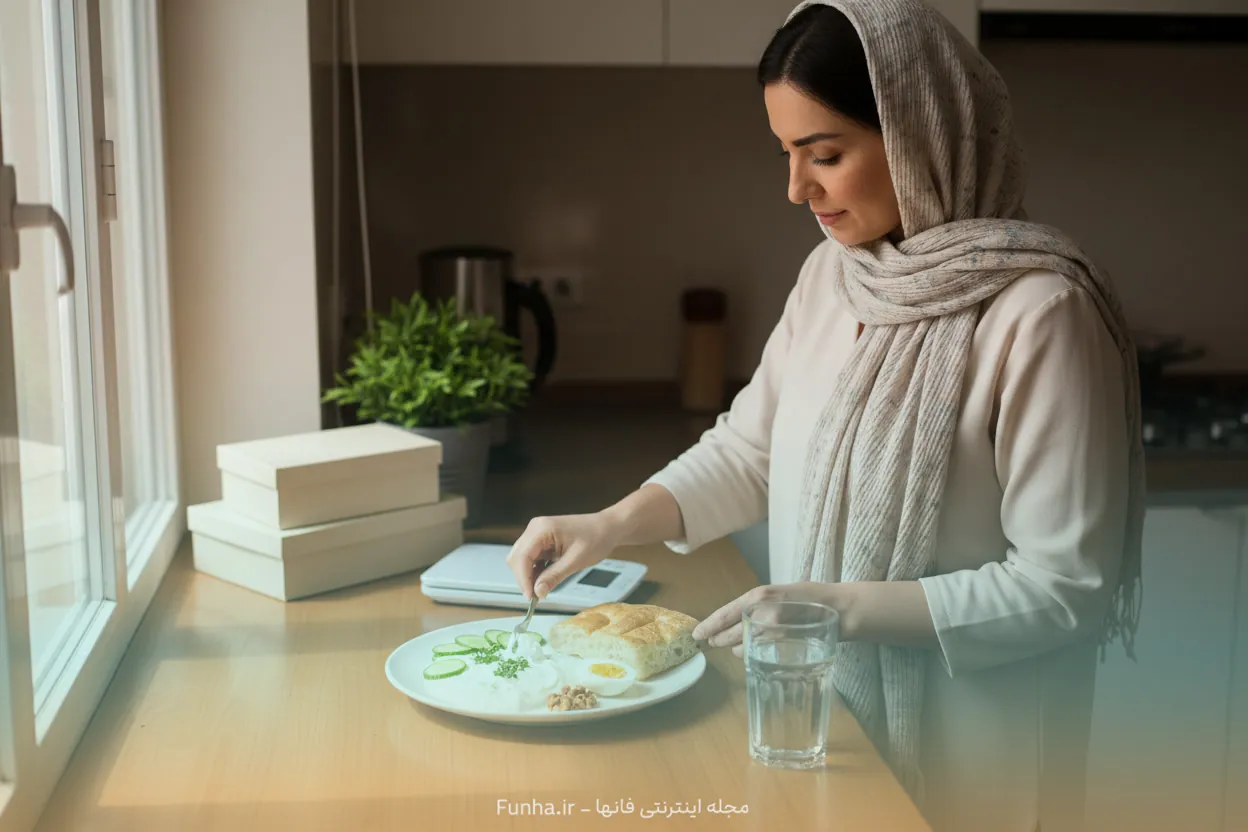 برنامه غذایی هفتگی برای لاغری شکم و پهلو؛ جمع بندی و استمرار