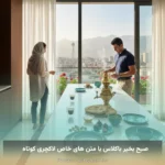 صبح بخیر باکلاس با متن های خاص لاکچری کوتاه