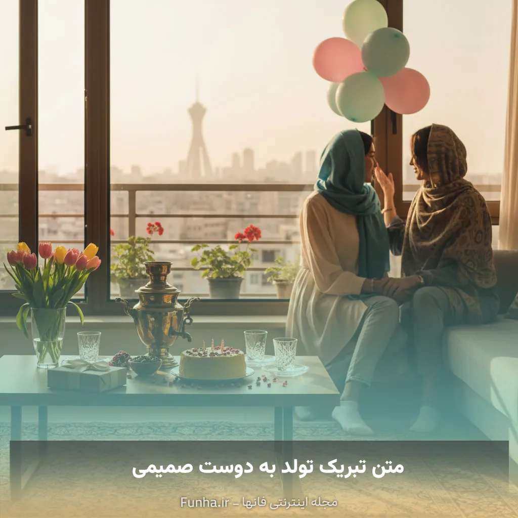 متن تبریک تولد به دوست صمیمی