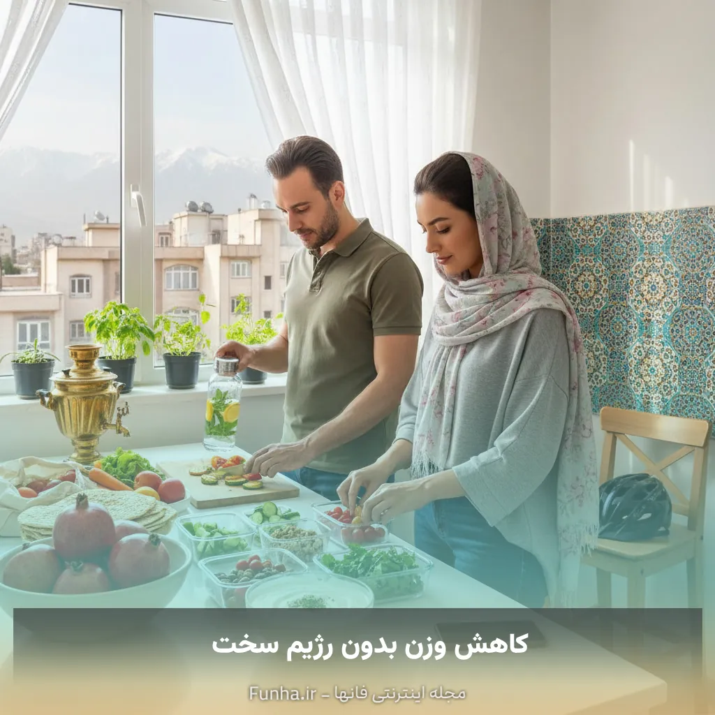 کاهش وزن بدون رژیم سخت