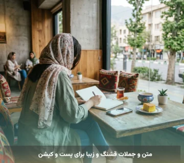 متن و جملات قشنگ و زیبا برای پست و کپشن
