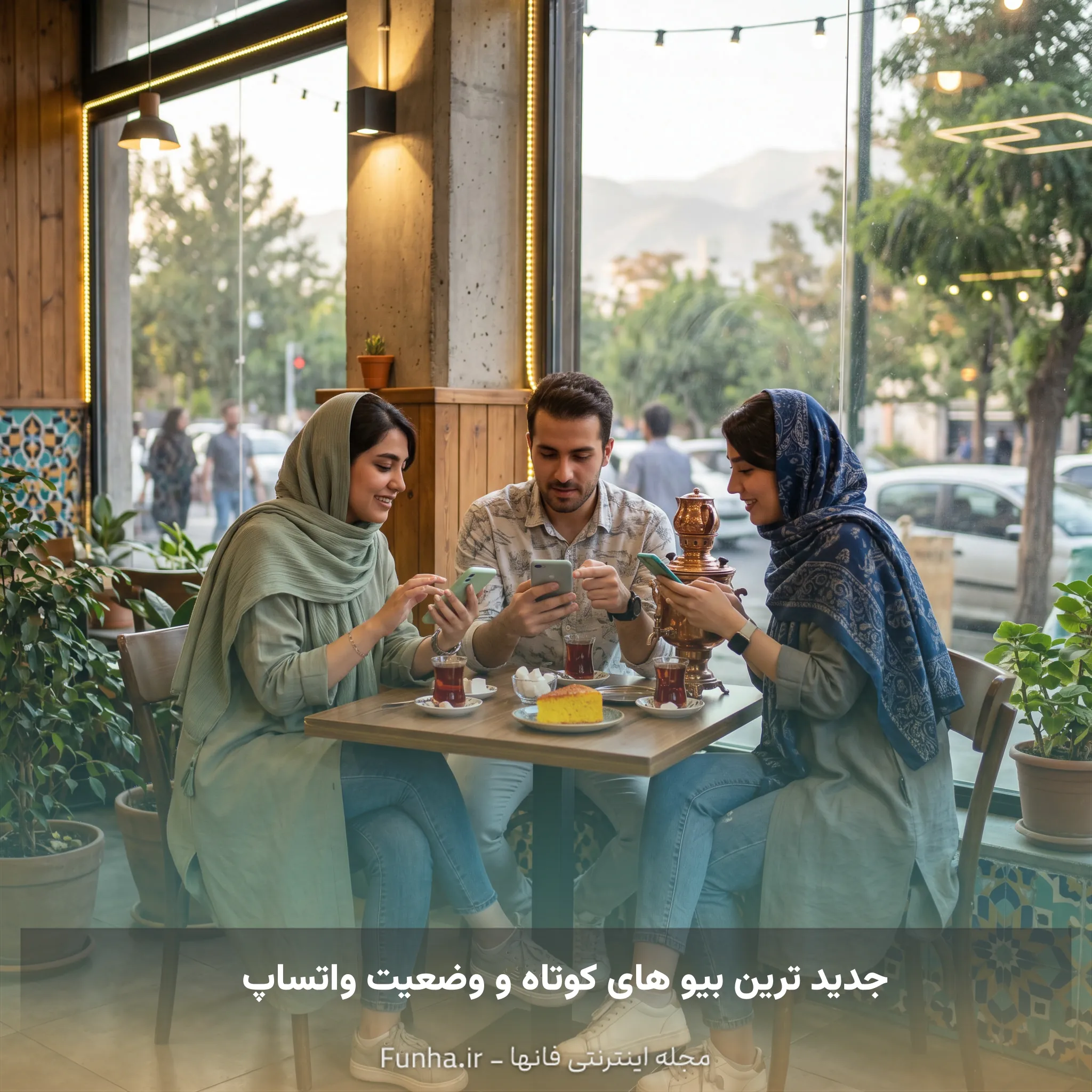 جدید ترین بیو های کوتاه و وضعیت واتساپ