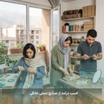 کسب درآمد از صنایع دستی خانگی
