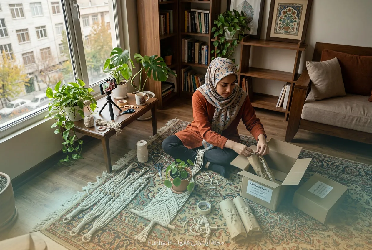 رشد فروش و توسعه کسب و کار صنایع دستی خانگی