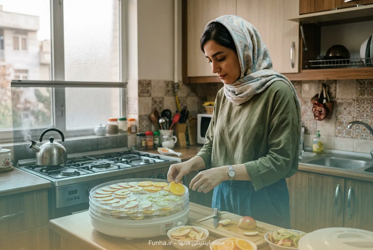 فروش و ارسال بسته‌های میوه خشک خانگی برای مشتریان