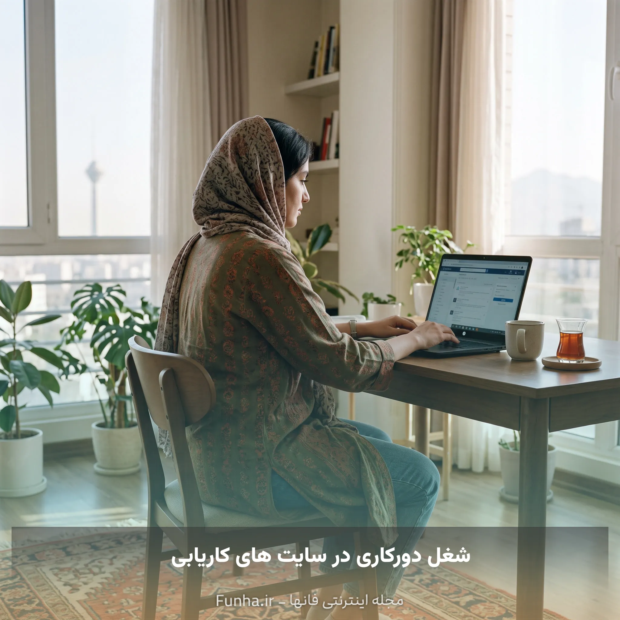 شغل دورکاری در سایت های کاریابی