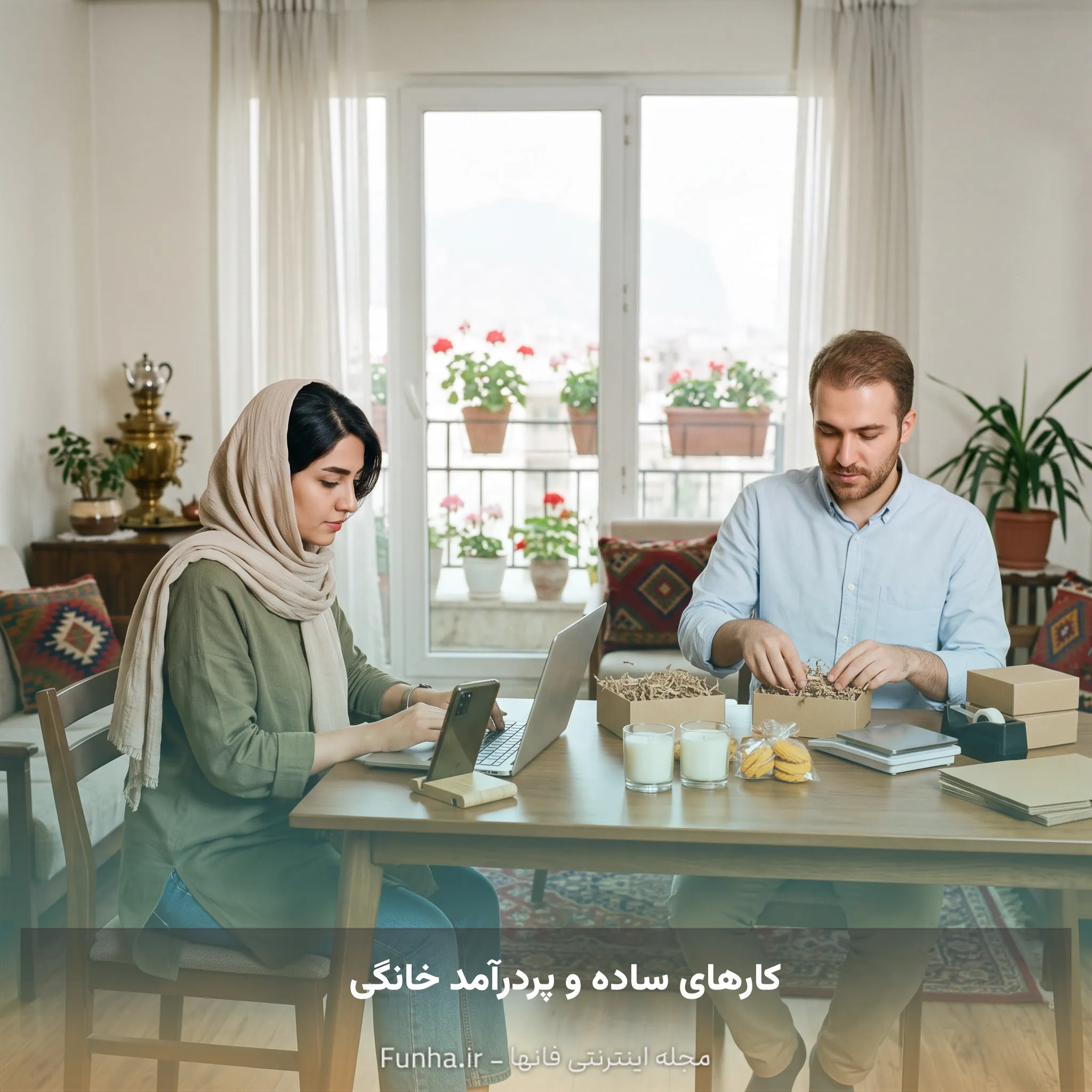 کارهای ساده و پردرآمد خانگی