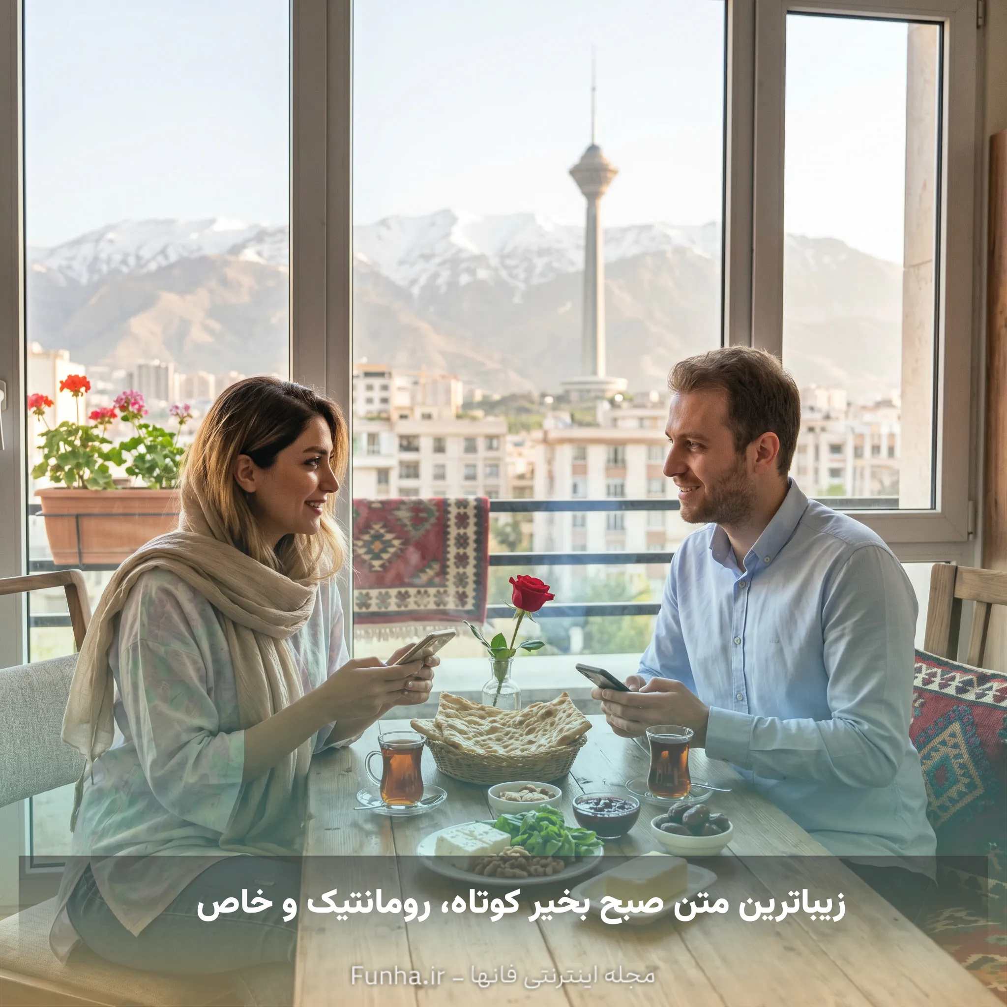 زیباترین متن صبح بخیر کوتاه، رومانتیک و خاص