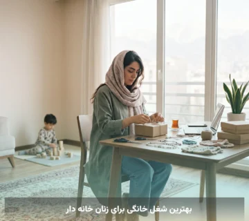 بهترین شغل خانگی برای زنان خانه دار