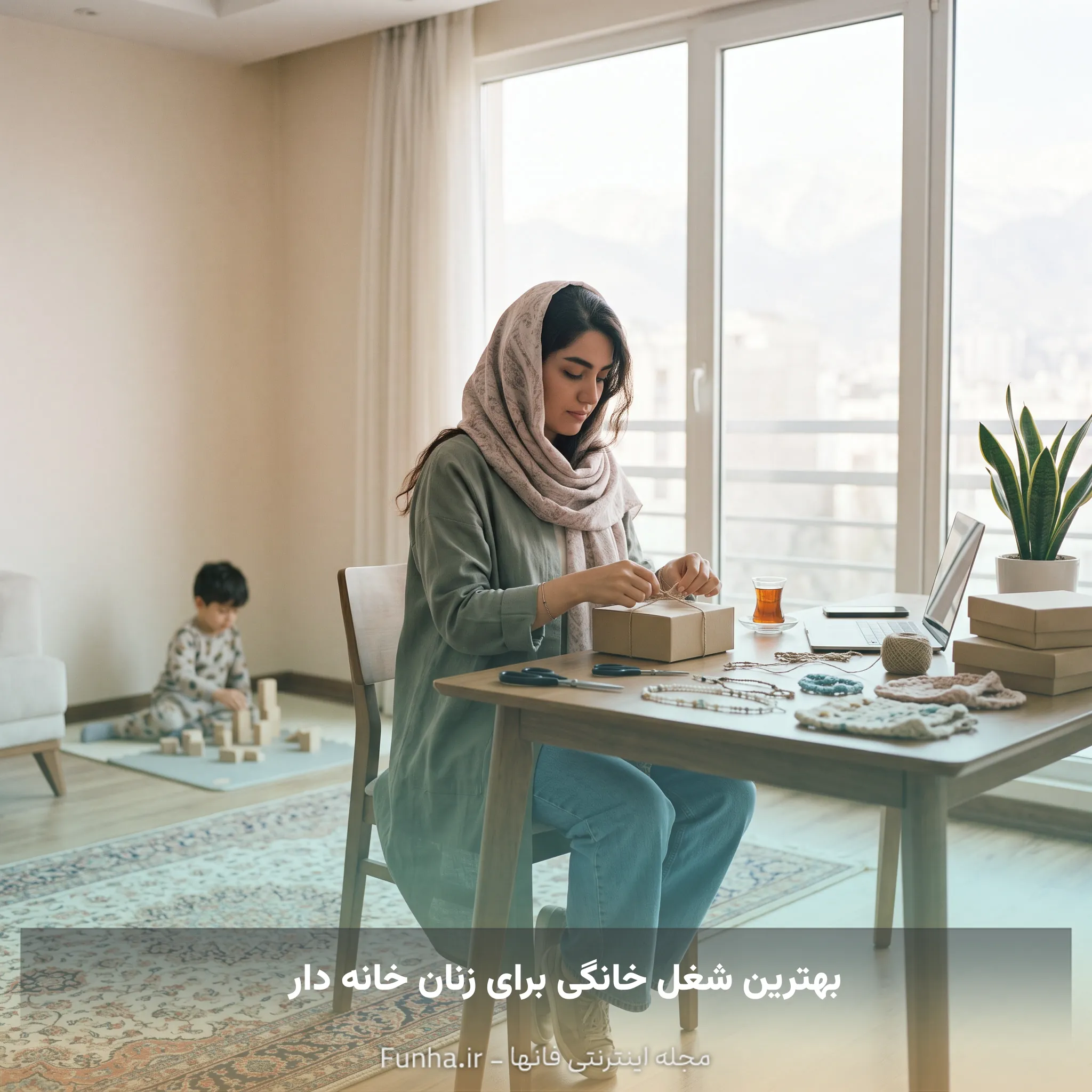 بهترین شغل خانگی برای زنان خانه دار