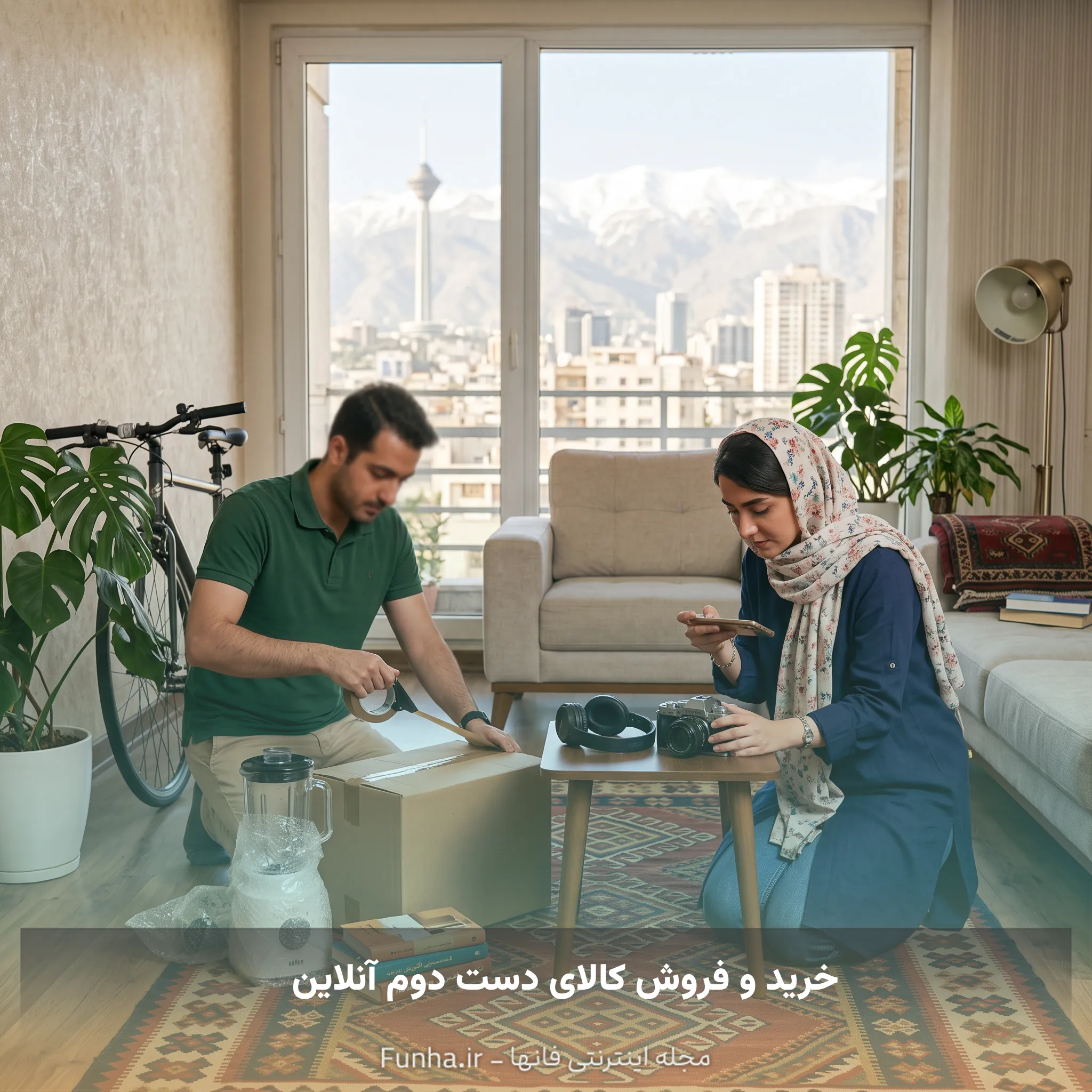 خرید و فروش کالای دست دوم آنلاین