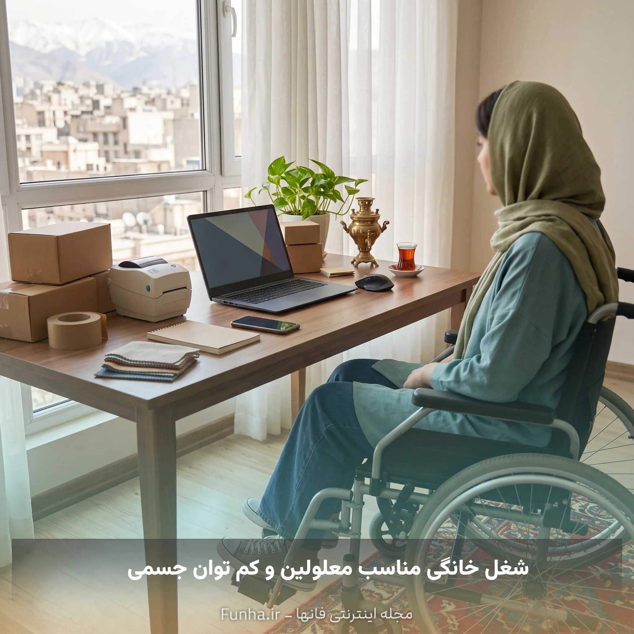 شغل خانگی مناسب معلولین و کم توان جسمی