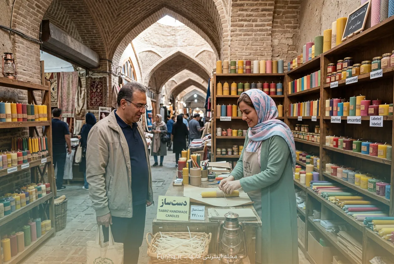 نکات ایمنی تولید و استفاده از شمع دست ساز