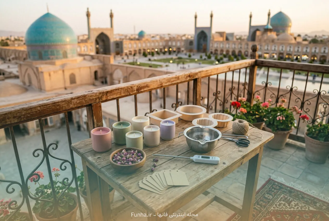 محاسبه هزینه و قیمت گذاری شمع دست ساز برای فروش