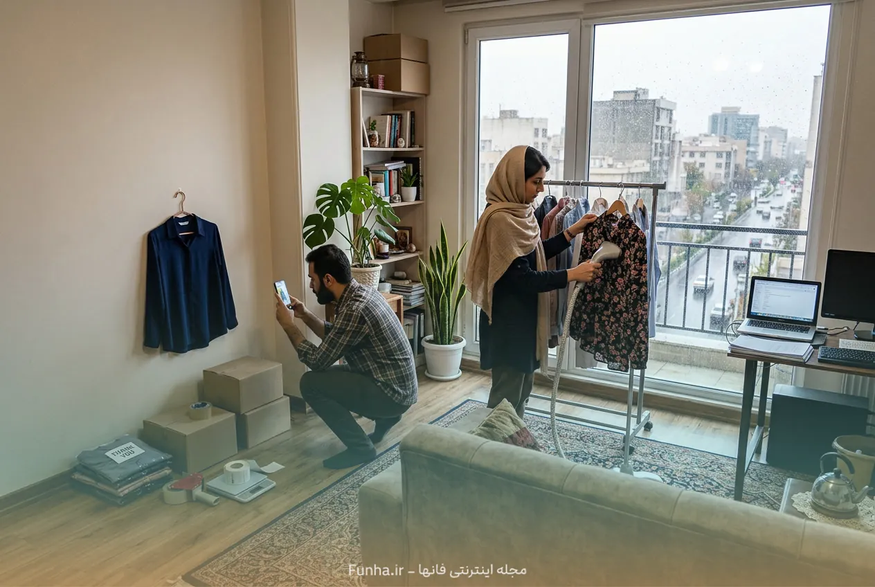 نمونه کارهای خانگی هنری و تولید محصول
