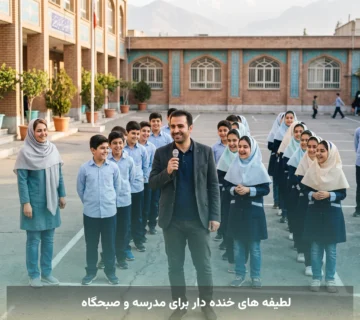 لطیفه های خنده دار برای مدرسه و صبحگاه