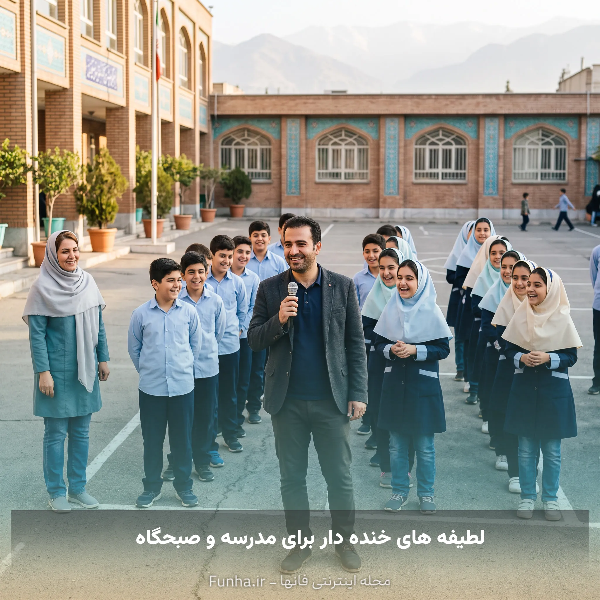 لطیفه های خنده دار برای مدرسه و صبحگاه